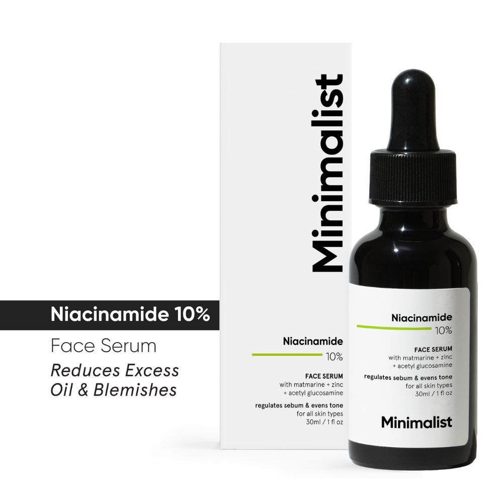 Minimalist 10% Niacinamide Face Serum for Oil Control & Anti-Acne 30ml