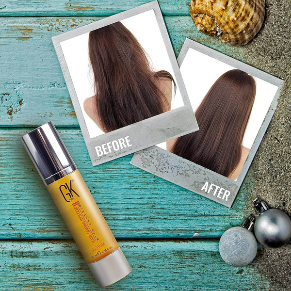 GK Hair Argan Oil Serum For Dry, Frizzy & Unmanageable Hair 50ml
