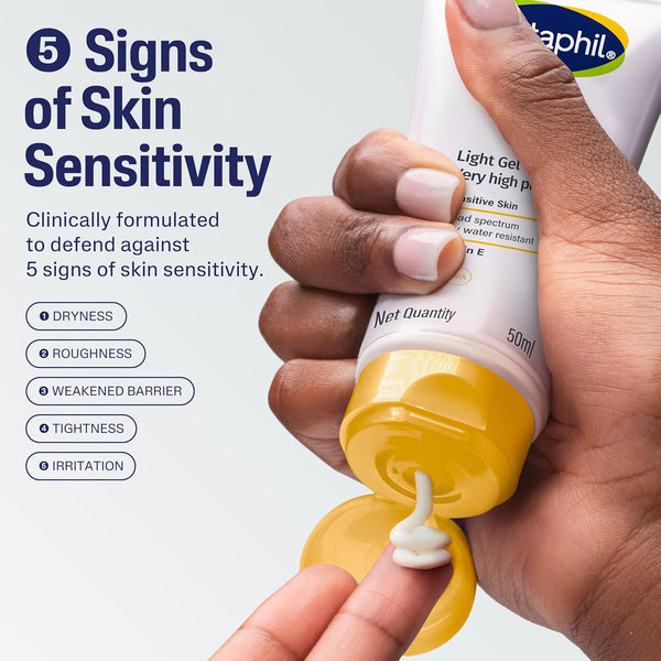 Cetaphil Sun SPF 50+ Sunscreen for Sensitive Skin with Vitamin E 50ml