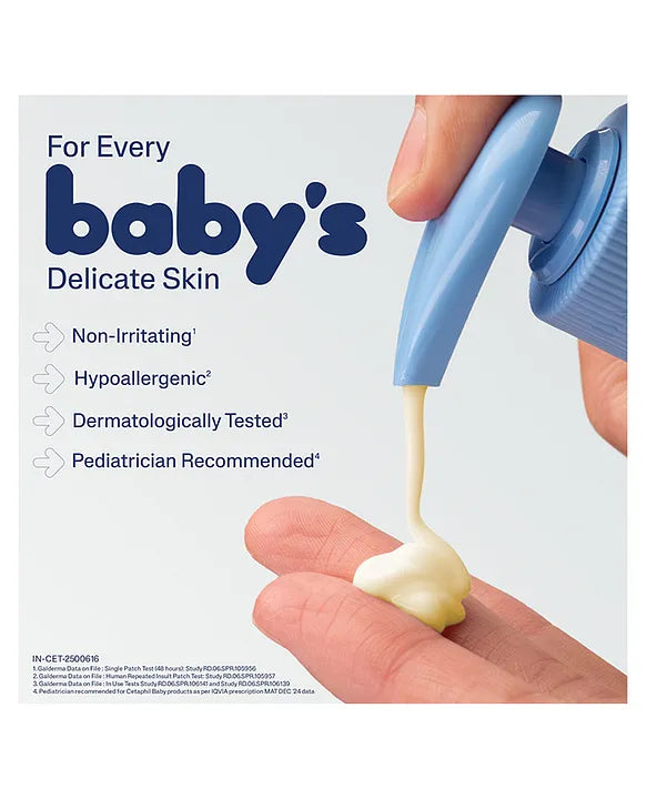 Cetaphil Baby Daily Lotion with Organic Calendula for Face & Body 400ml