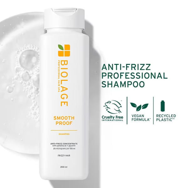 Biolage Smoothproof Camellia Shampoo For Dry, Frizzy & Humidity-Prone Hair 200ml