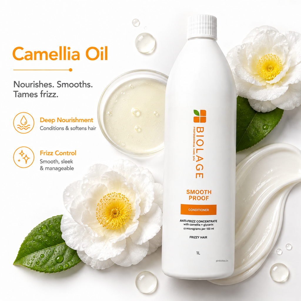 Biolage SmoothProof Conditioner for Frizzy Hair with Camellia Oil 1000ml
