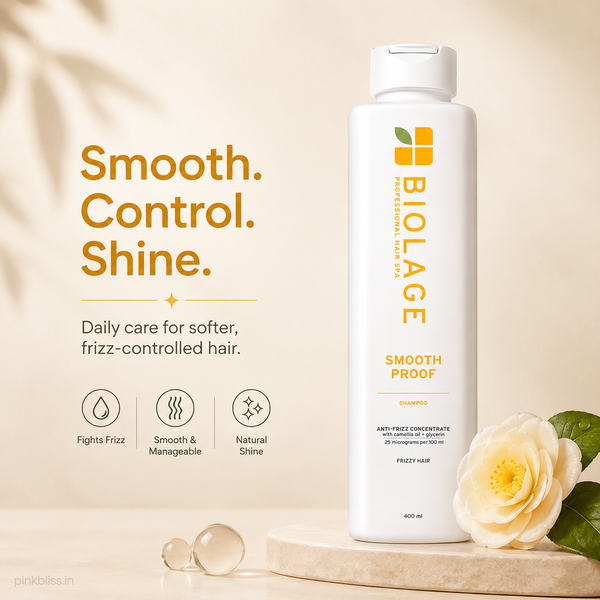 Biolage Smoothproof Camellia Shampoo For Dry, Frizzy & Humidity-Prone Hair 400ml
