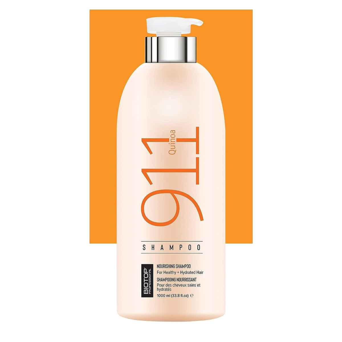 Biotop Professional 911 Quinoa Shampoo for Dry, Damaged & Lifeless Hair 1000ml