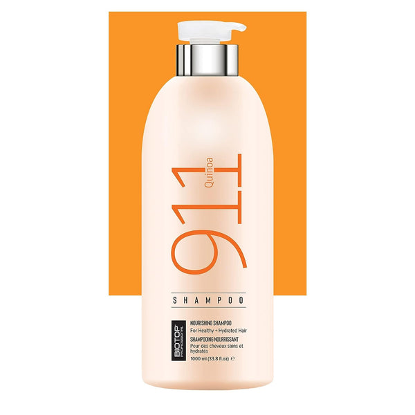 Biotop Professional 911 Quinoa Shampoo for Dry, Damaged & Lifeless Hair 1000ml