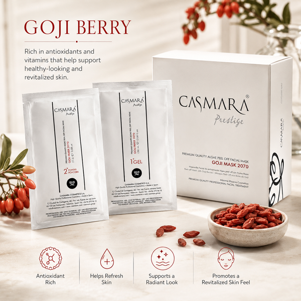 Casmara Goji Cream Peel-Off Facial Mask 2070 for Hydration & Skin Revitalization