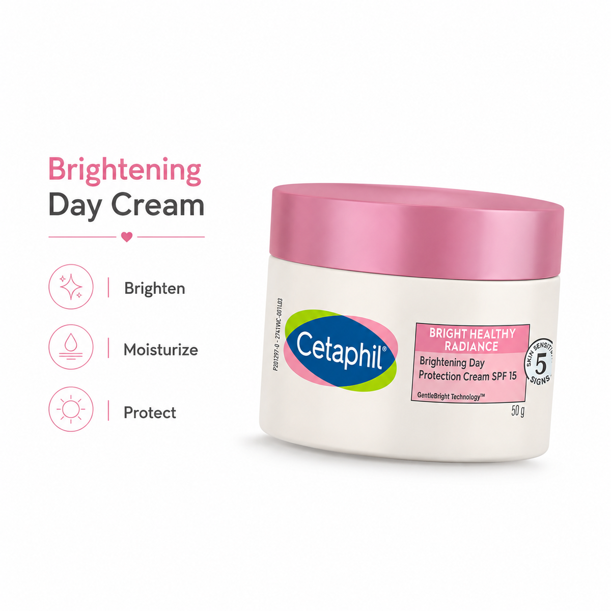 Cetaphil Bright Healthy Radiance Brightening Day Protection Cream SPF 15 50g