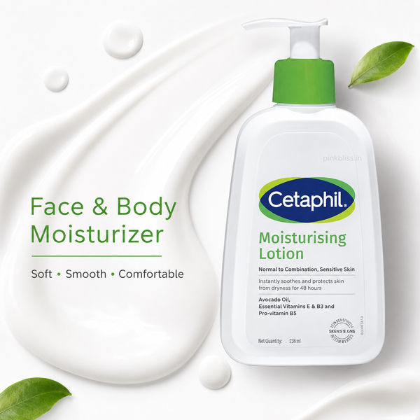 Cetaphil Moisturising Lotion for Dry to Normal & Sensitive Skin 236ml