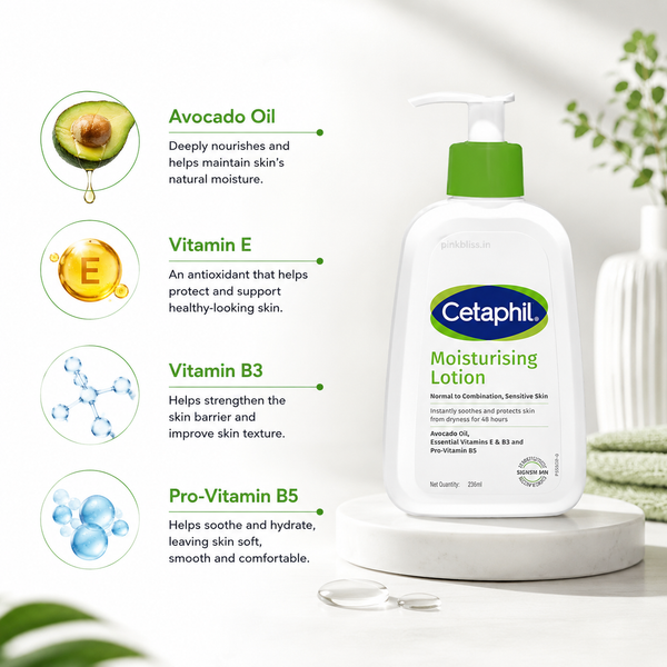 Cetaphil Moisturising Lotion for Dry to Normal & Sensitive Skin 236ml