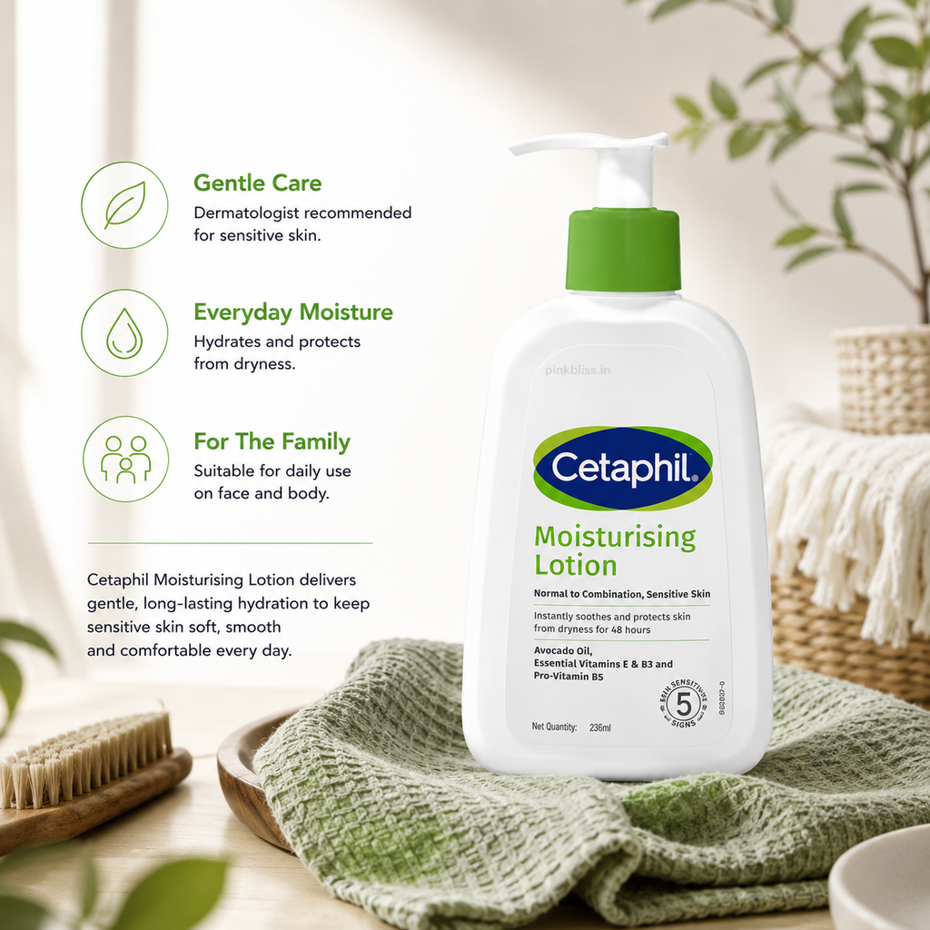 Cetaphil Moisturising Lotion for Dry to Normal & Sensitive Skin 236ml