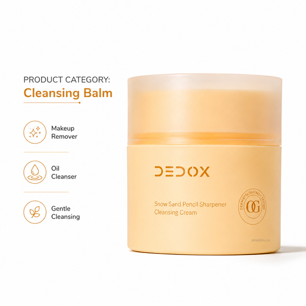 DEDOX Snow Pearl Cleansing Balm Makeup Remover & Oil Cleanser 45g
