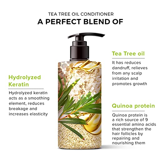 De Fabulous Tea Tree Oil Conditioner for Scalp Care & Hydration 250ml