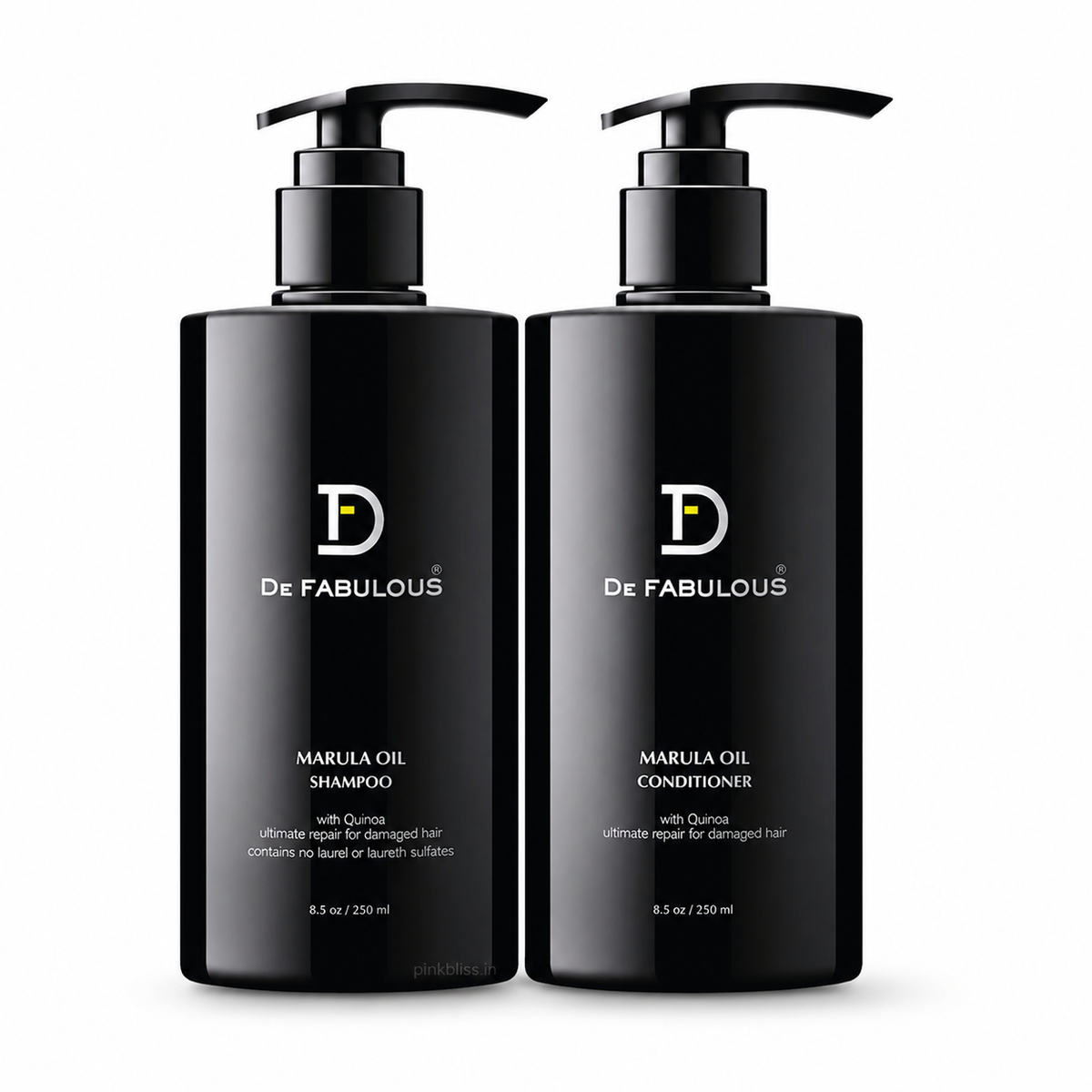 De Fabulous Marula Oil Shampoo & Conditioner Duo Sulphate-Free 250ml Each