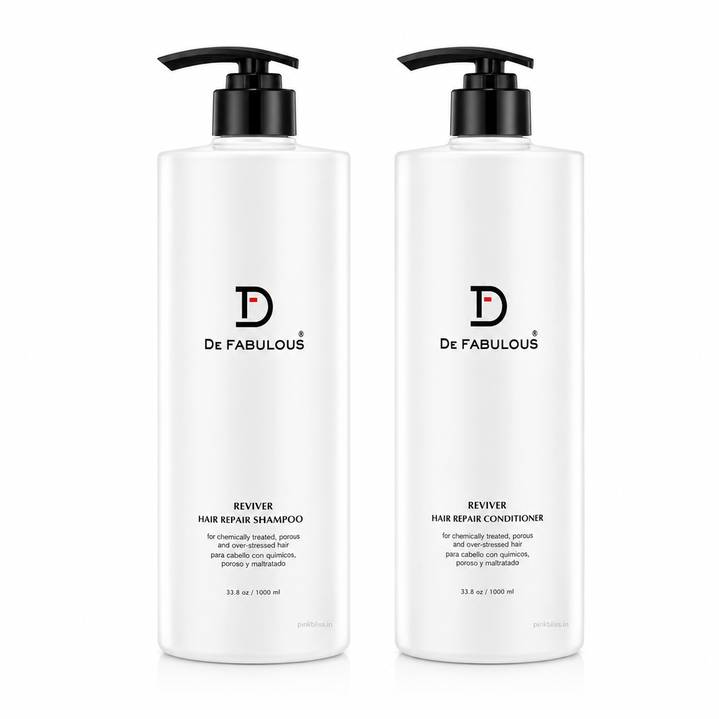 De Fabulous Reviver Hair Repair Shampoo & Conditioner Combo 1000ml Each