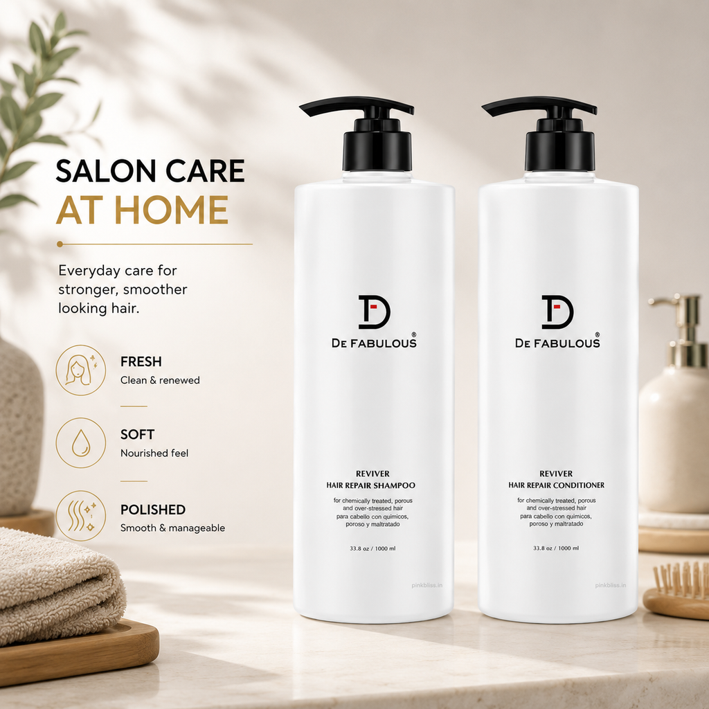 De Fabulous Reviver Hair Repair Shampoo & Conditioner Combo 1000ml Each