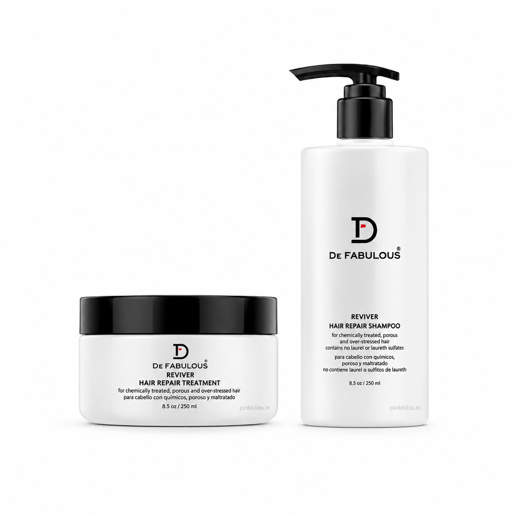 De Fabulous Reviver Hair Repair Shampoo & Treatment Mask Combo 250ml Each