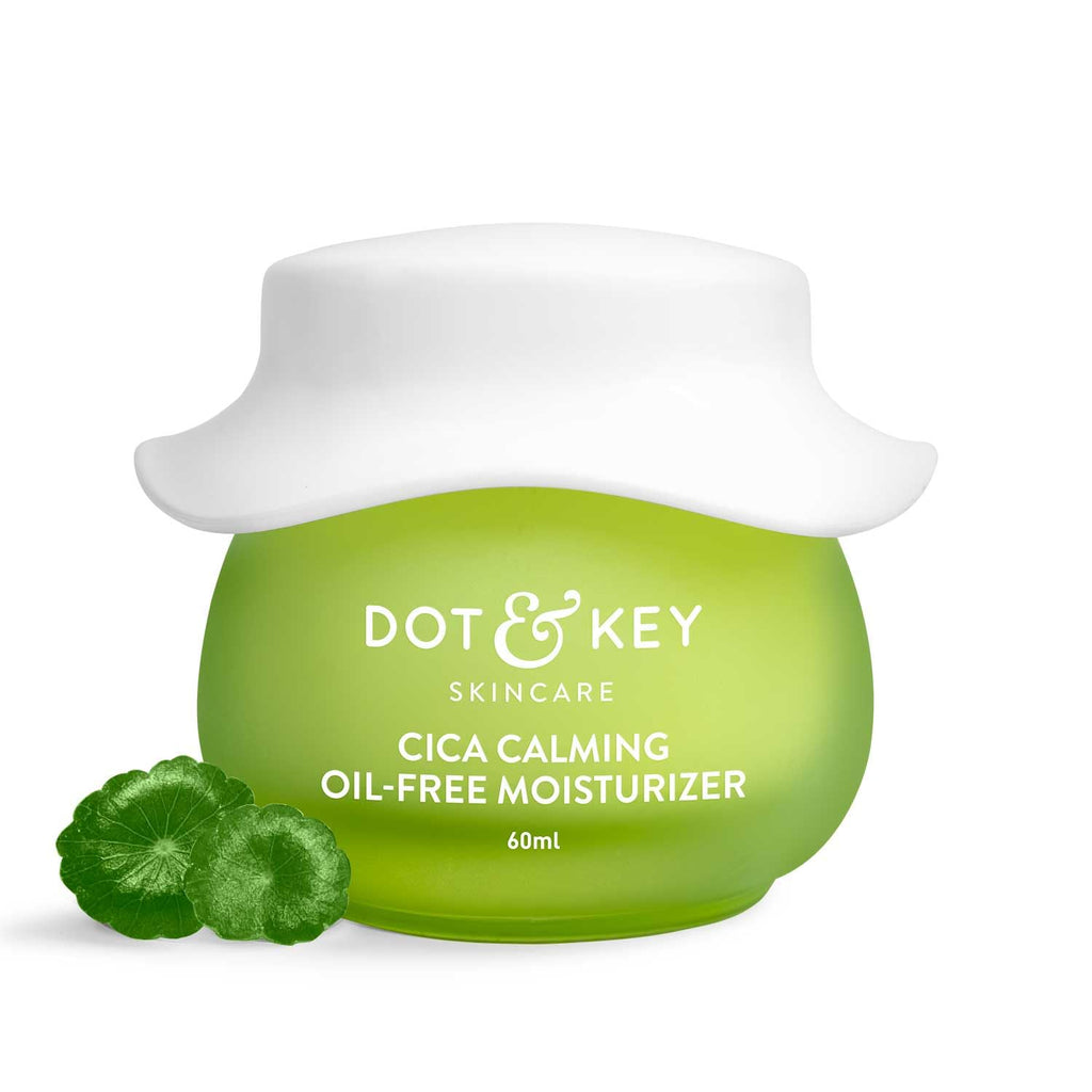 Dot & Key Cica Calming Oil-Free Moisturizer with Niacinamide for Oily & Acne-Prone Skin 60ml