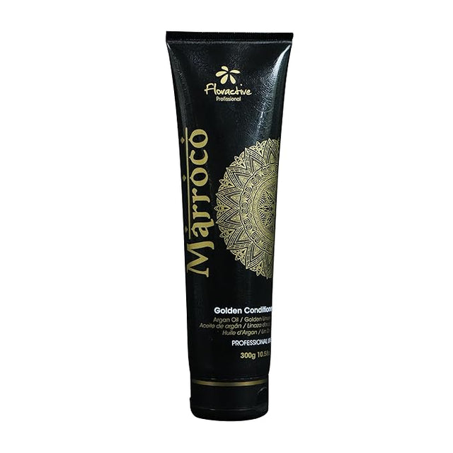 Floractive Professional Marroco Golden Conditioner 300ml | Hydrating Conditioner for Dry, Frizzy & Chemically Treated Hair