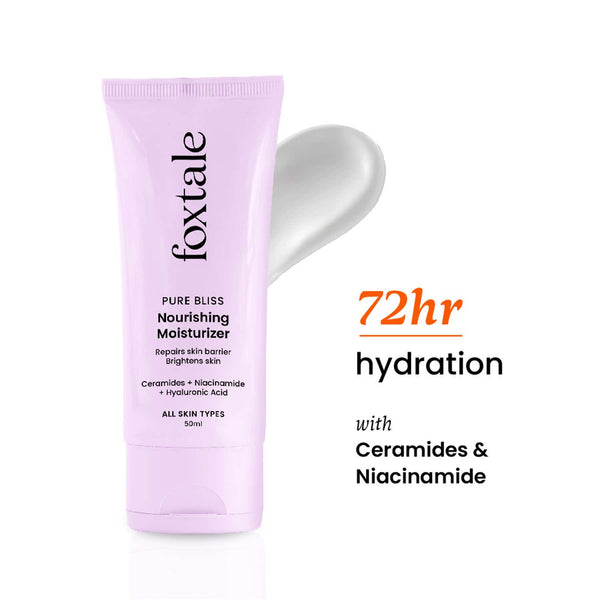 Foxtale Nourishing Ceramide Moisturizer for Barrier Repair & Deep Hydration 50ml