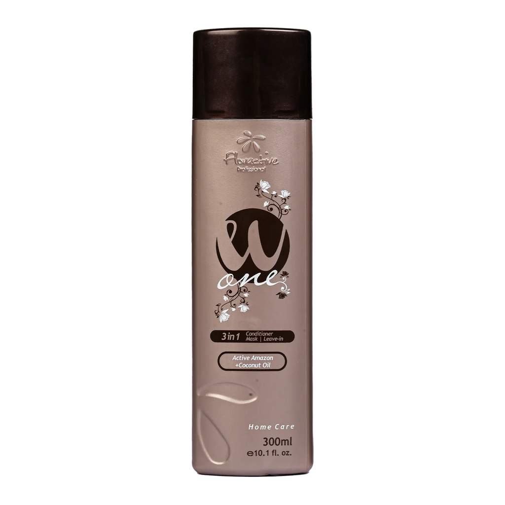 Floractive Profissional W One 3 In 1 Conditioner 300ml | Conditioner, Hair Mask & Leave-In for Dry, Damaged and Frizzy Hair
