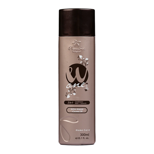 Floractive Profissional W One 3 In 1 Conditioner 300ml | Conditioner, Hair Mask & Leave-In for Dry, Damaged and Frizzy Hair