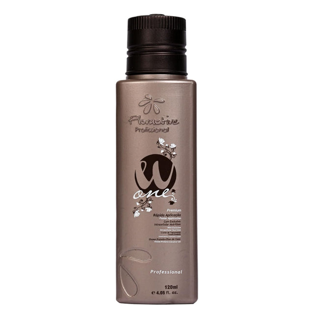 Floractive Profissional W One Nanoplastia Treatment 120ml | Hair Straightening, Anti-Frizz & Hair Repair Treatment
