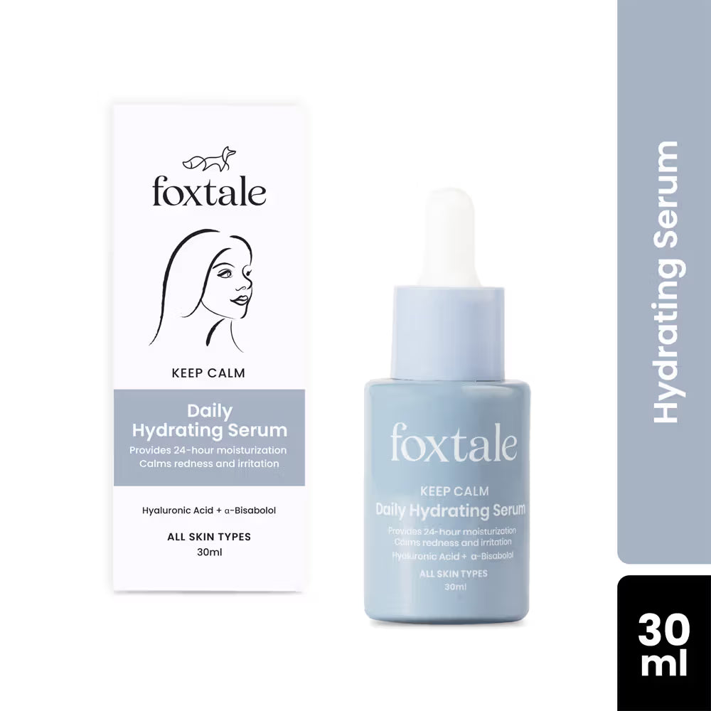 Foxtale Hydrating Serum with Hyaluronic Acid & Hydration Boosters 30ml