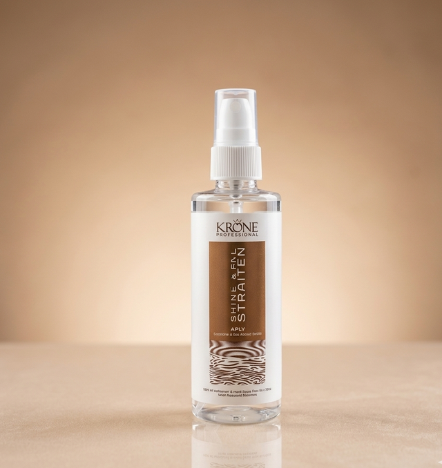 Krone Professional Shine Bond Straightening Hair Serum For Frizz Control, Smoothness & Shine 100ml