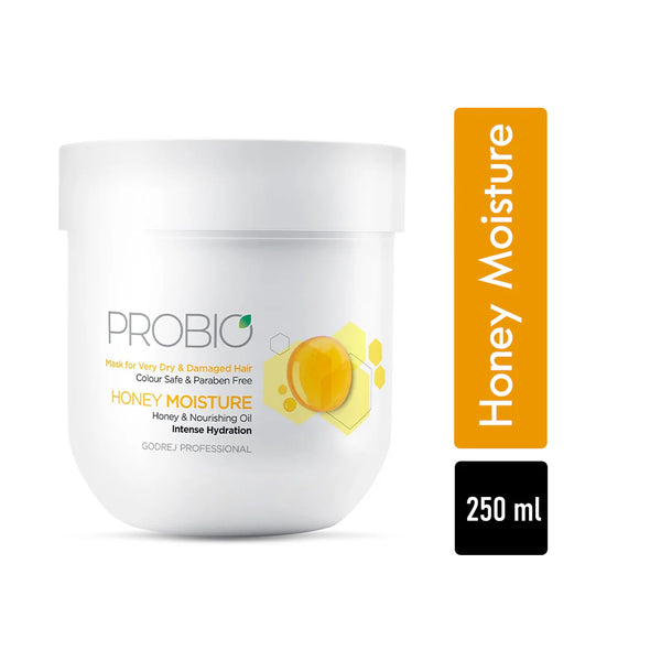 Godrej Professional Honey Moisture Mask For Dry, Damaged & Frizzy Hair 250g