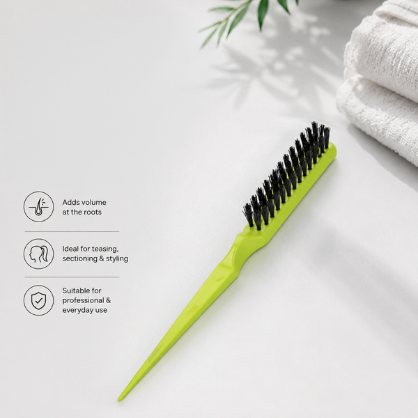 IKONIC Teasing Brush Green For Volume, Backcombing & Hair Sectioning