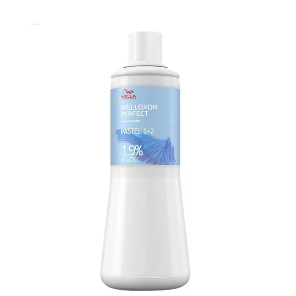 Wella Welloxon Perfect Pastel 1+2 1.9% 6 Volume Developer For Toning & Pastel Hair Color 1000ml