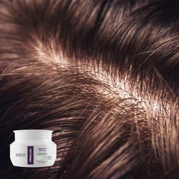 Krone Professional Prime Luxe Dandruff Control Hair Masque For Flake-Free Scalp & Conditioned Hair 500ml