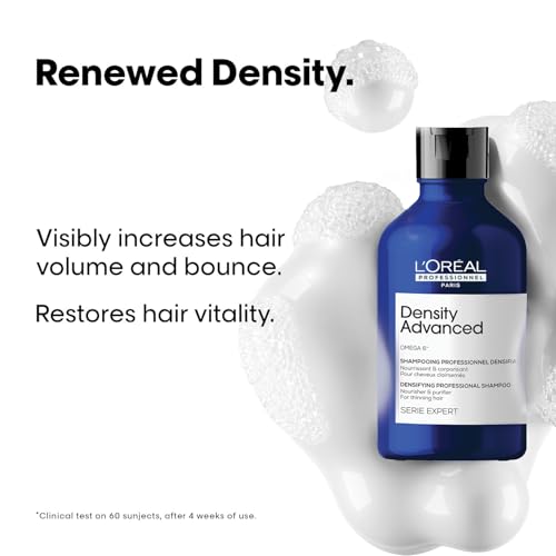 L'Oréal Professionnel Density Advanced Shampoo 300ml for Thinning & Fine Hair