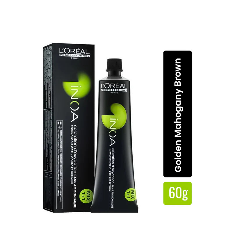 L'Oréal Professionnel INOA 4.35 Golden Mahogany Brown Ammonia-Free Permanent Hair Colour