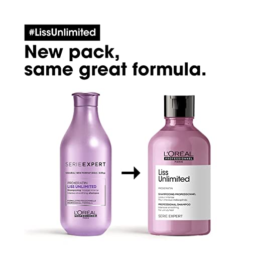 L'Oréal Professionnel Liss Unlimited Pro-Keratin Shampoo for Frizzy Hair 300ml