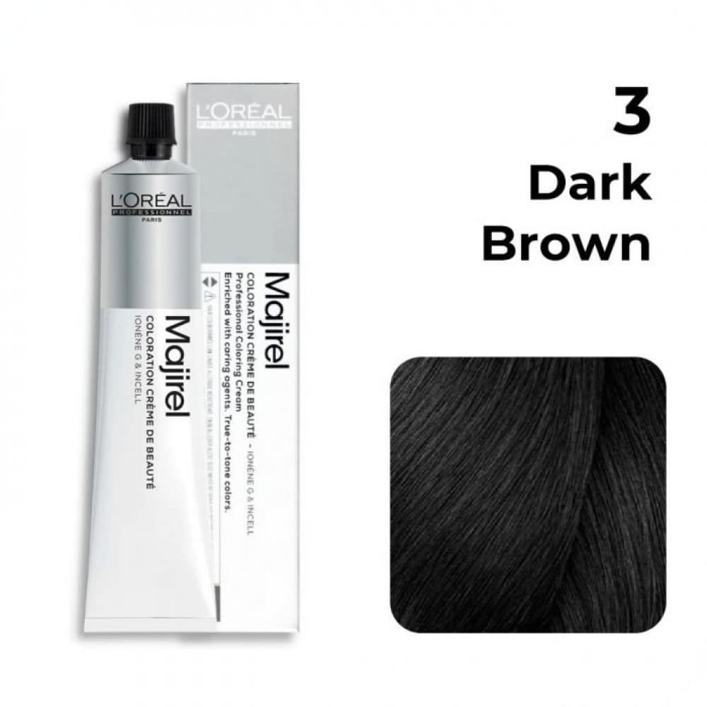 L'Oréal Professionnel Majirel 3.0 Dark Brown Hair Colour 100g