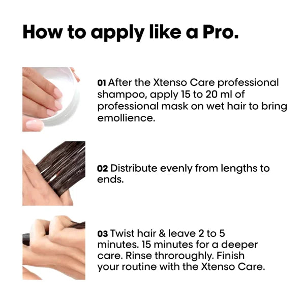 L'Oréal Professionnel Xtenso Care Masque 196g for Straightened & Chemically Treated Hair
