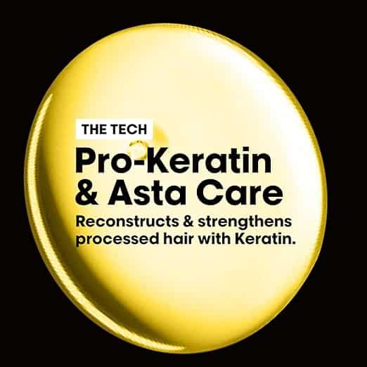 L'Oréal Professionnel Xtenso Care Gold Sulfate-Free Shampoo 250ml for Frizz-Free & Manageable Hair