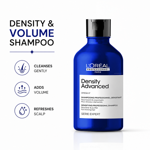 L'Oréal Professionnel Density Advanced Shampoo 300ml for Thinning & Fine Hair