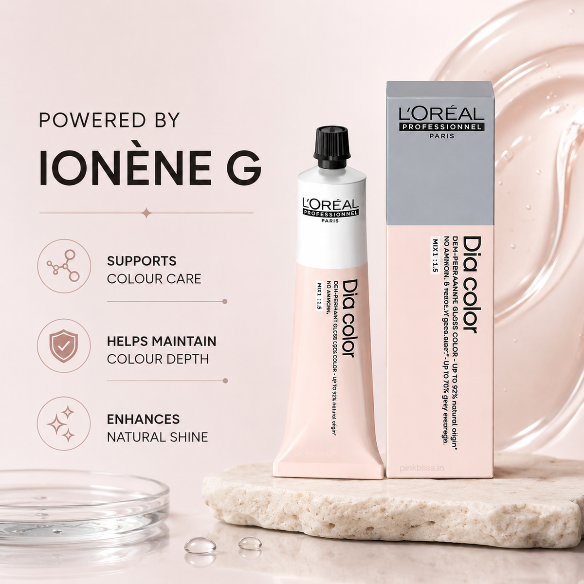 L'Oréal Professionnel Dia Color Ammonia-Free Hair Colour 3 Dark Brown 60ml