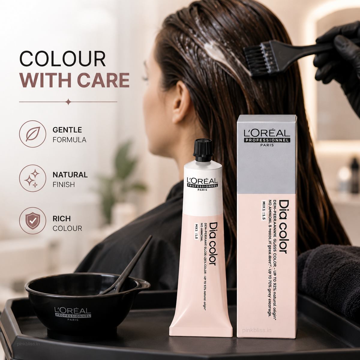 L'Oréal Professionnel Dia Color Ammonia-Free Hair Colour 3 Dark Brown 60ml