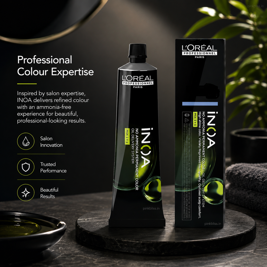 L'Oréal Professionnel INOA 1 Black Ammonia-Free Permanent Hair Colour 60g
