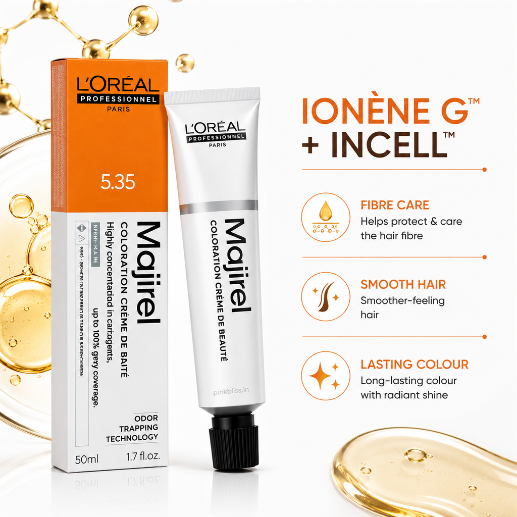 L'Oréal Professionnel Majirel 5.35 Mahogany Golden Light Brown Permanent Hair Colour 50ml