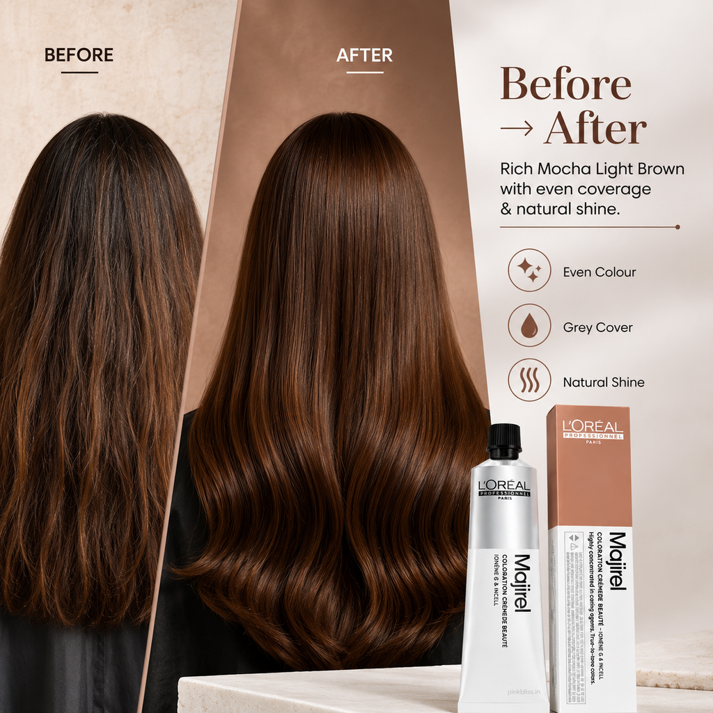 L'Oréal Professionnel Majirel 5.8 Mocha Light Brown Permanent Hair Colour