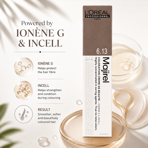 L'Oréal Professionnel Majirel 6.13 Golden Ash Dark Blonde Permanent Hair Colour