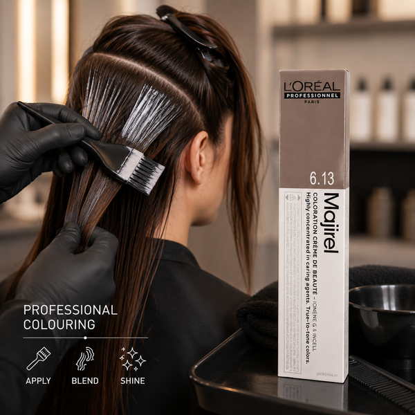 L'Oréal Professionnel Majirel 6.13 Golden Ash Dark Blonde Permanent Hair Colour