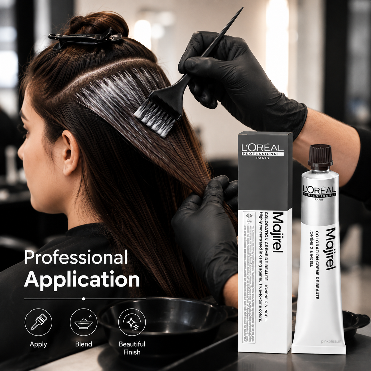L'Oréal Professionnel Majirel 6.52 Iridescent Mahogany Dark Blonde Permanent Hair Colour