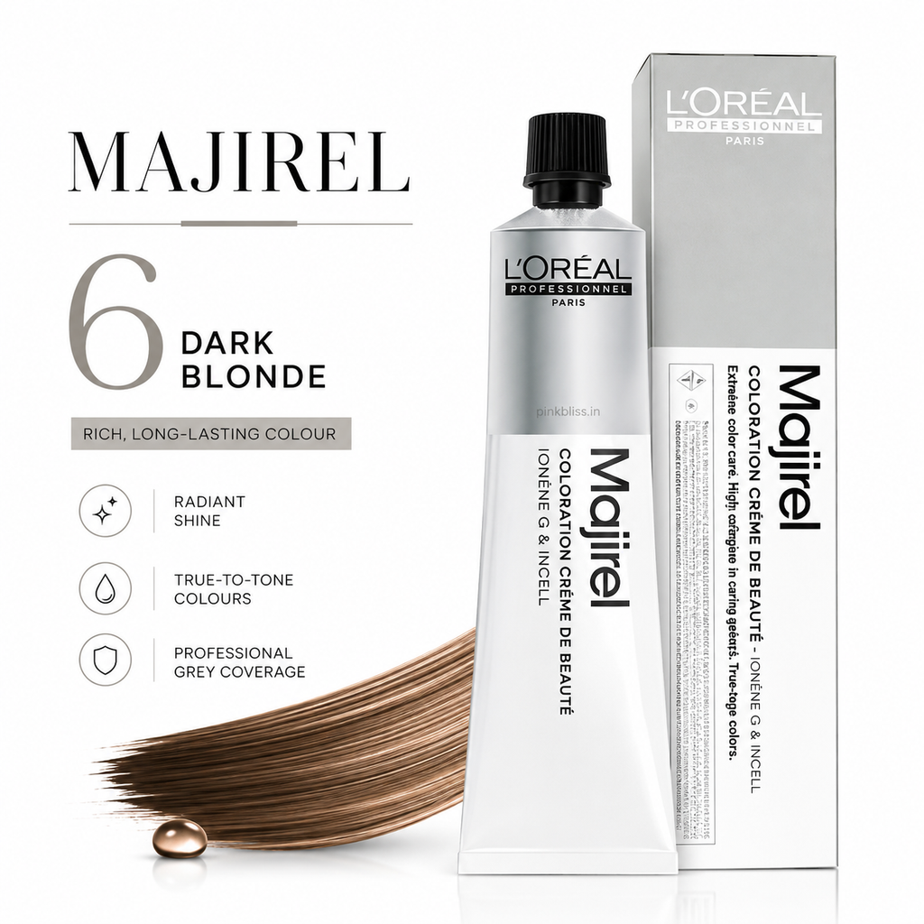 L'Oréal Professionnel Majirel 6 Dark Blonde Permanent Hair Colour
