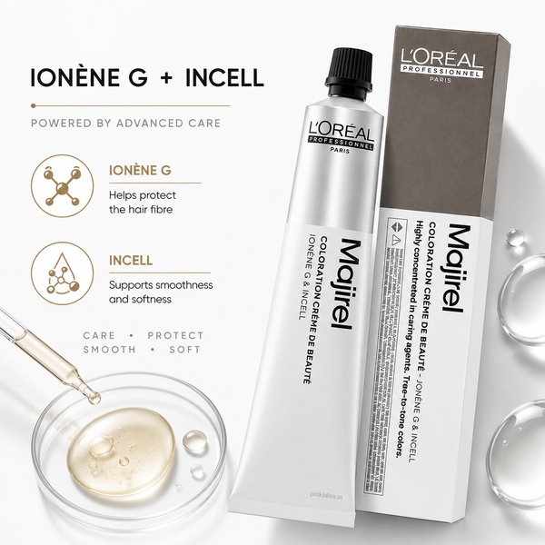 L'Oréal Professionnel Majirel 7.23 Iridescent Golden Blonde Hair Colour