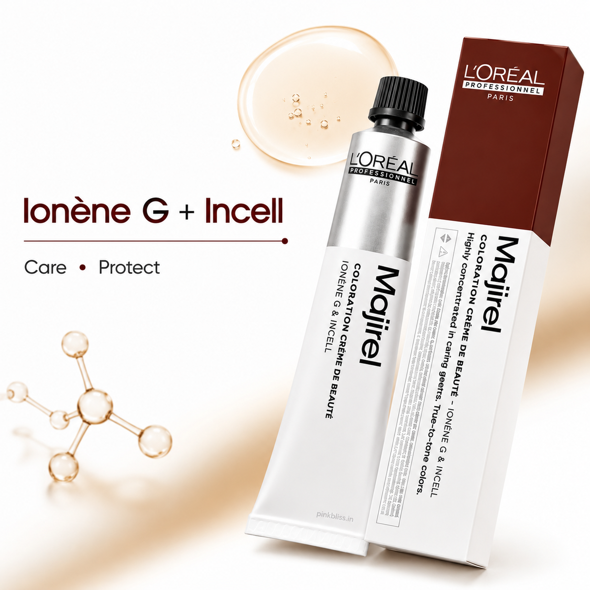 L'Oréal Professionnel Majirel 8.34 Copper Golden Light Blonde Hair Colour 50g